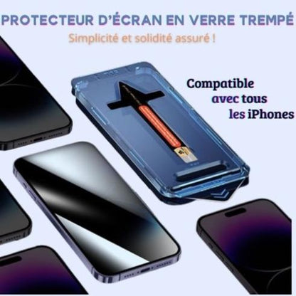 Protecteur d'écran - CristalyScreen - sans poussière et sans bulle